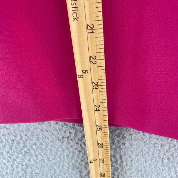 Kasper Suit Set Womens 6 Pink Blazer Button Up Pencil Knee Skirt Office Career - Picture 9 of 16